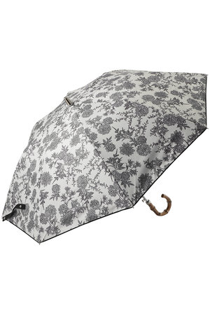 ムーンバット/MOONBATの【Sun dress】【晴雨兼用】ワンタッチ折畳傘フラワープリント(149900/149901)