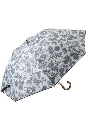 ムーンバット/MOONBATの【Sun dress】【晴雨兼用】ワンタッチ折畳傘フラワープリント(149900/149901)