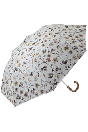 ムーンバット/MOONBATの【Fuwacool】【晴雨兼用】折畳傘ボタニカル(149900/149901)