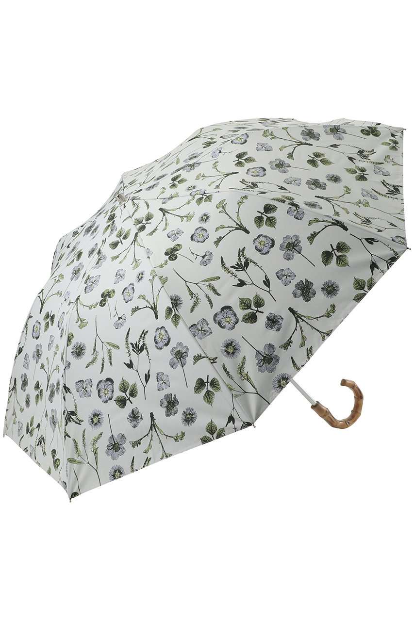 ムーンバット/MOONBATの【Fuwacool】【晴雨兼用】折畳傘ボタニカル(ラベンダー/22-447-12526-51-81)