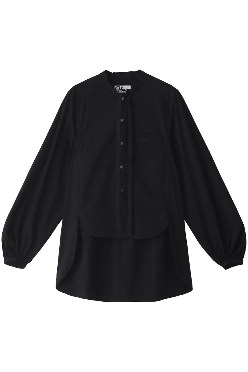 カバナ/Cabanaのキッズリメイクシャツ(ブラック/22AW-SH01-B)