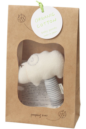 ポプキンズ/POMPKINSの【BABY】パッケージひつじガラガラ(200800/200805)