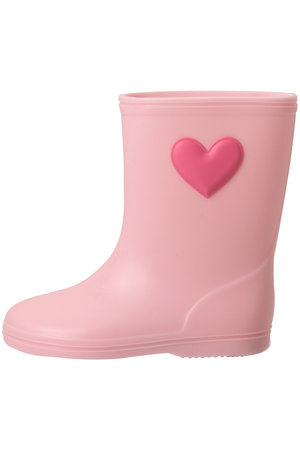 ポプキンズ/POMPKINSの【KIDS】ハートワッペンレインブーツ(200800/200804)
