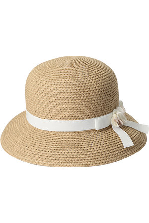 ポプキンズ/POMPKINSの【KIDS】フラワーリボンハット ピンク 54(200800/200802)