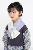 【KIDS】差し込みリボンマフラー