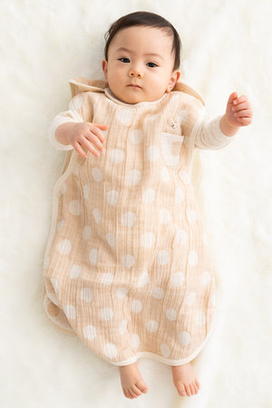 ポプキンズ/POMPKINSの【BABY】オーガニックコットンガーゼスリーパー(200800/200801)