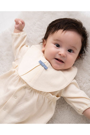 ポプキンズ/POMPKINSの【BABY】コットンフライススタイ(200800/200801)