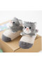 【BABY】POP UP SOX ギフトボックスセット ねこ XS(9-12cm) ポプキンズ/POMPKINS
