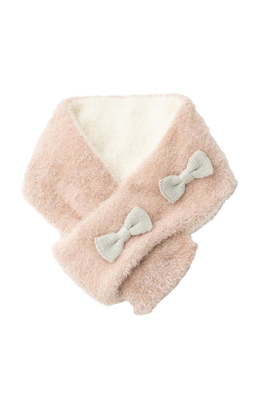 ポプキンズ/POMPKINSの【KIDS】フェザーモールマフラー(ピンク/3523304)