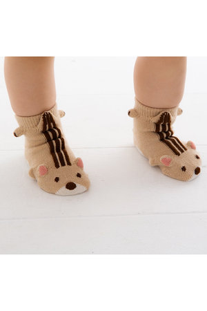 ポプキンズ/POMPKINSの【BABY】【POP UP SOX】リス(200100/200199)