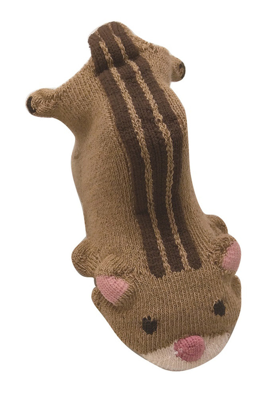 ポプキンズ/POMPKINSの【BABY】【POP UP SOX】リス(キャメル/1212250)