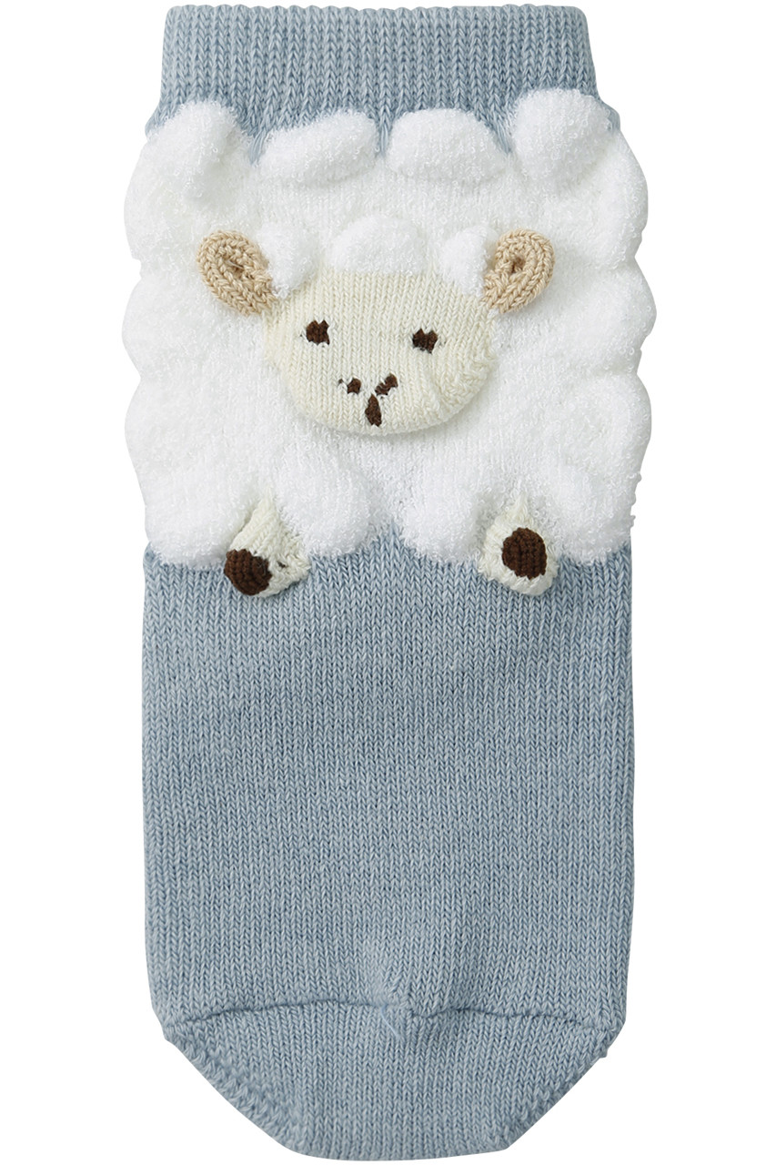 ポプキンズ/POMPKINSの【BABY】【POP UP SOX】ひつじ(サックス/1212252)