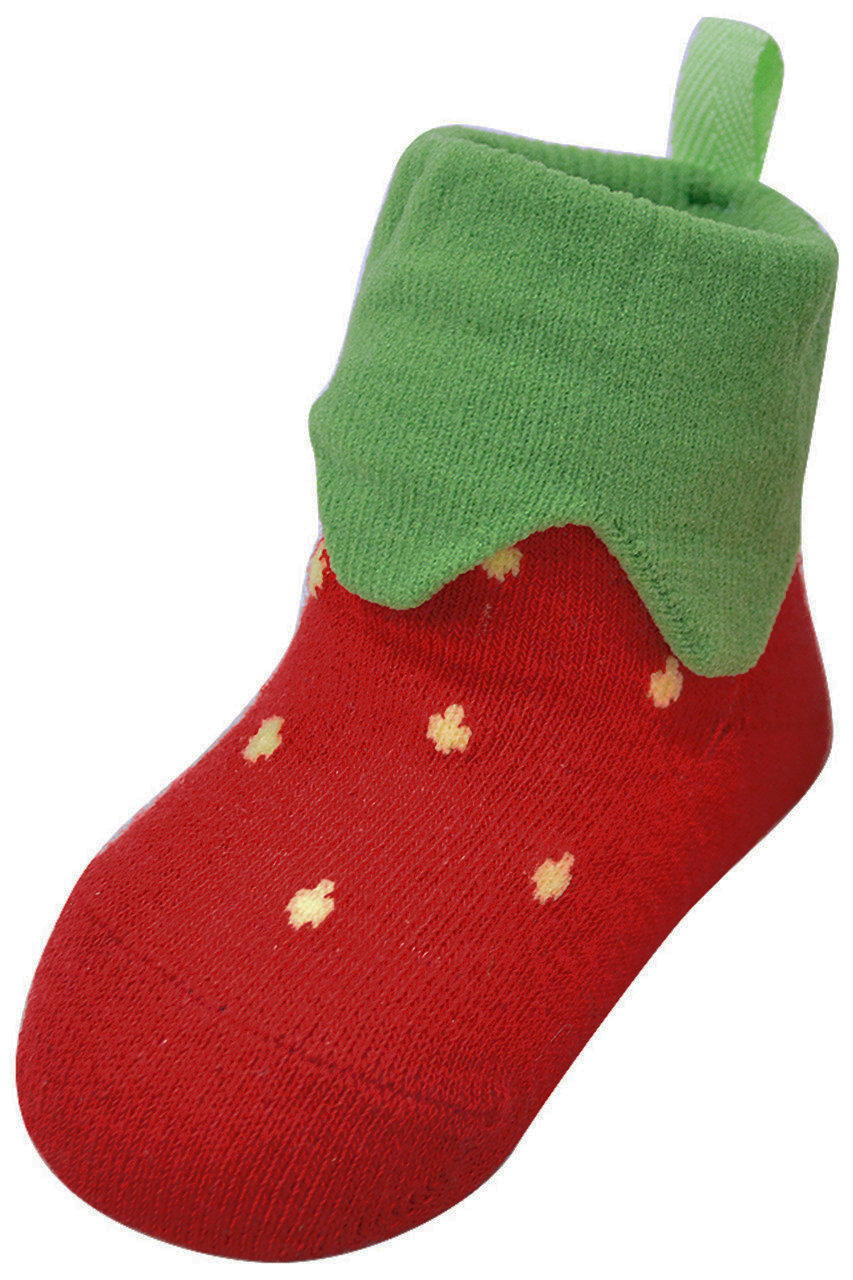 ポプキンズ/POMPKINSの【BABY】【POP UP SOX】いちご(レッド/1322283)