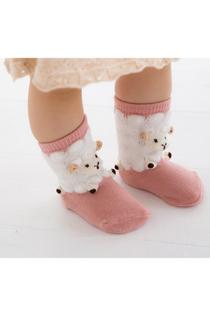 ポプキンズ/POMPKINSの【BABY】【POP UP SOX】ひつじ