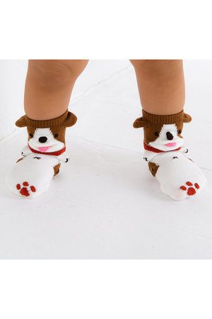 ポプキンズ/POMPKINSの【BABY】【POP UP SOX】いぬ