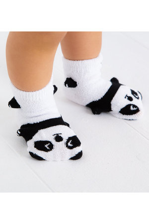 ポプキンズ/POMPKINSの【BABY】【POP UP SOX】パンダ