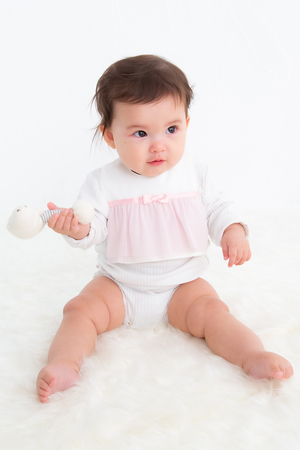 ポプキンズ/POMPKINSの【BABY】フォーマルスタイ サックス F(200100/200199)