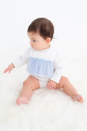 ポプキンズ/POMPKINSの【BABY】フォーマルスタイ サックス F(200100/200199)