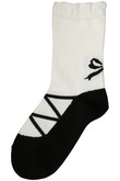 【KIDS】バレーシューズソックス レッド SS(11-13㎝)