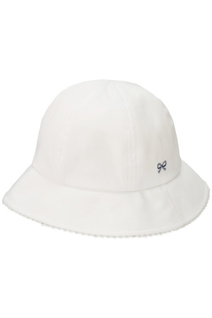 ポプキンズ/POMPKINSの【KIDS】リボン刺繍のハット コン 52(200200/200299)