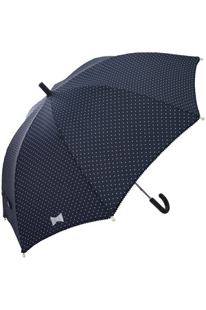 ポプキンズ/POMPKINSの【KIDS】ドット傘 ネイビー 55(200200/200299)