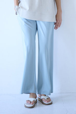 エムフィル/M・filのストレッチ Wサテン リラクシー イージートラウザーズ(110600/110601)