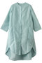 オーガンジー シアーロングシャツ エムフィル/M・fil ライトブルー