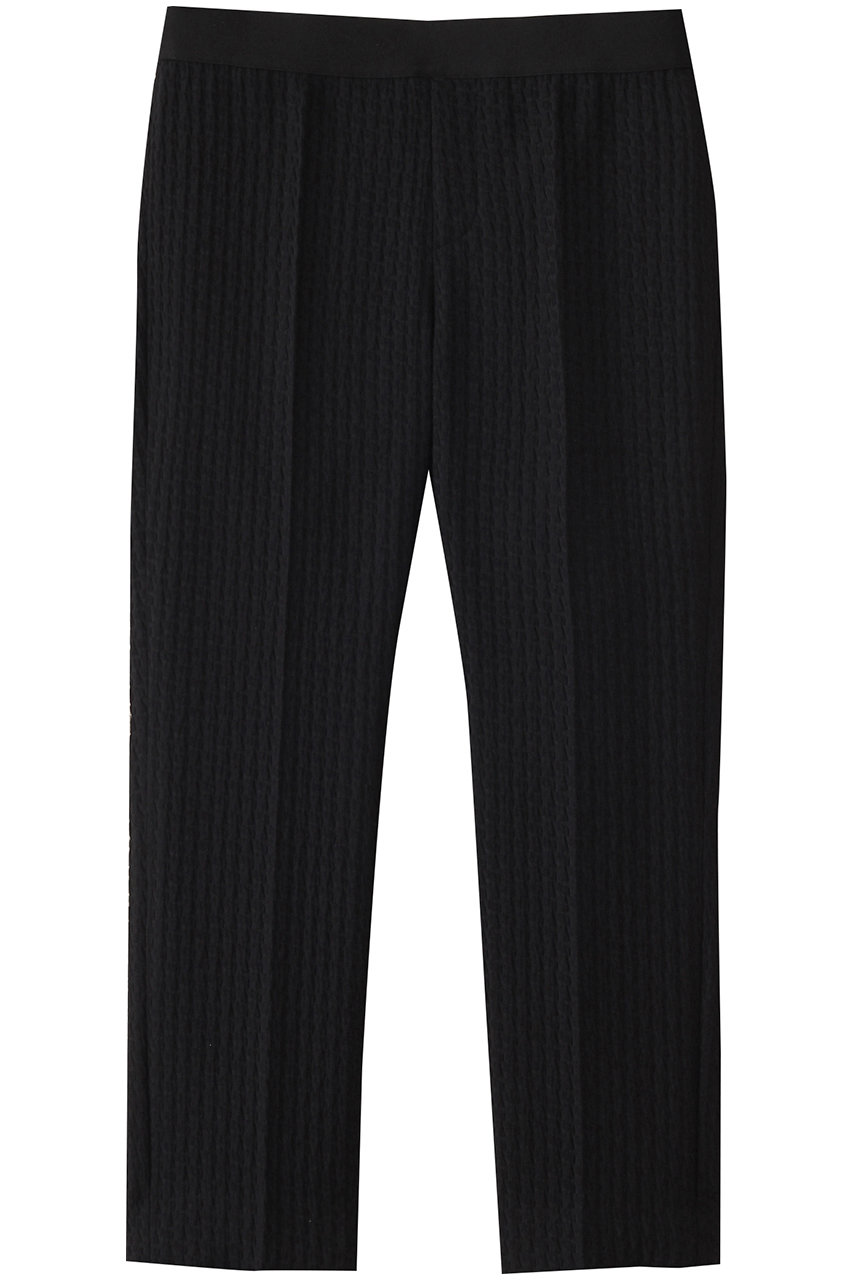 M・fil キカストレッチジャカード コンフォート イージートラウザーズ (ブラック, 40) エムフィル ELLE SHOP M・fil キカストレッチジャカード コンフォート イージートラウザーズ (ブラック, 40) エムフィル ELLE SHOP