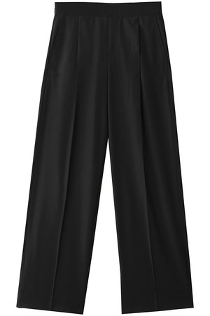 ＜M・fil（エムフィル）＞ダブルクロス クロップドパンツ　アイボリー M・fil｜エムフィルのパンツ通販｜ELLE SHOP (エル・ショップ)