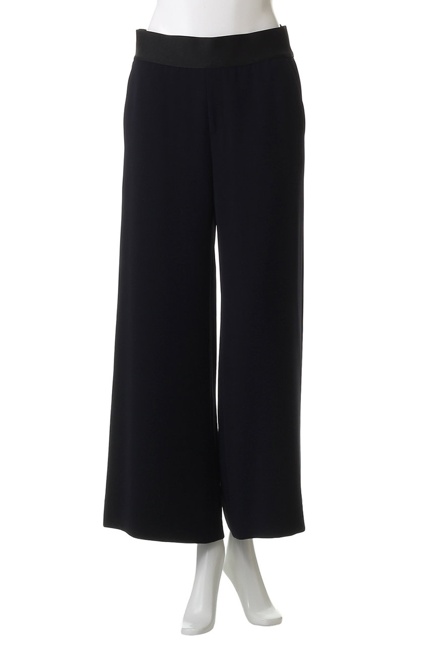 M・fil(エムフィル)｜トリアセ バギーイージートラウザーズ/ネイビー  