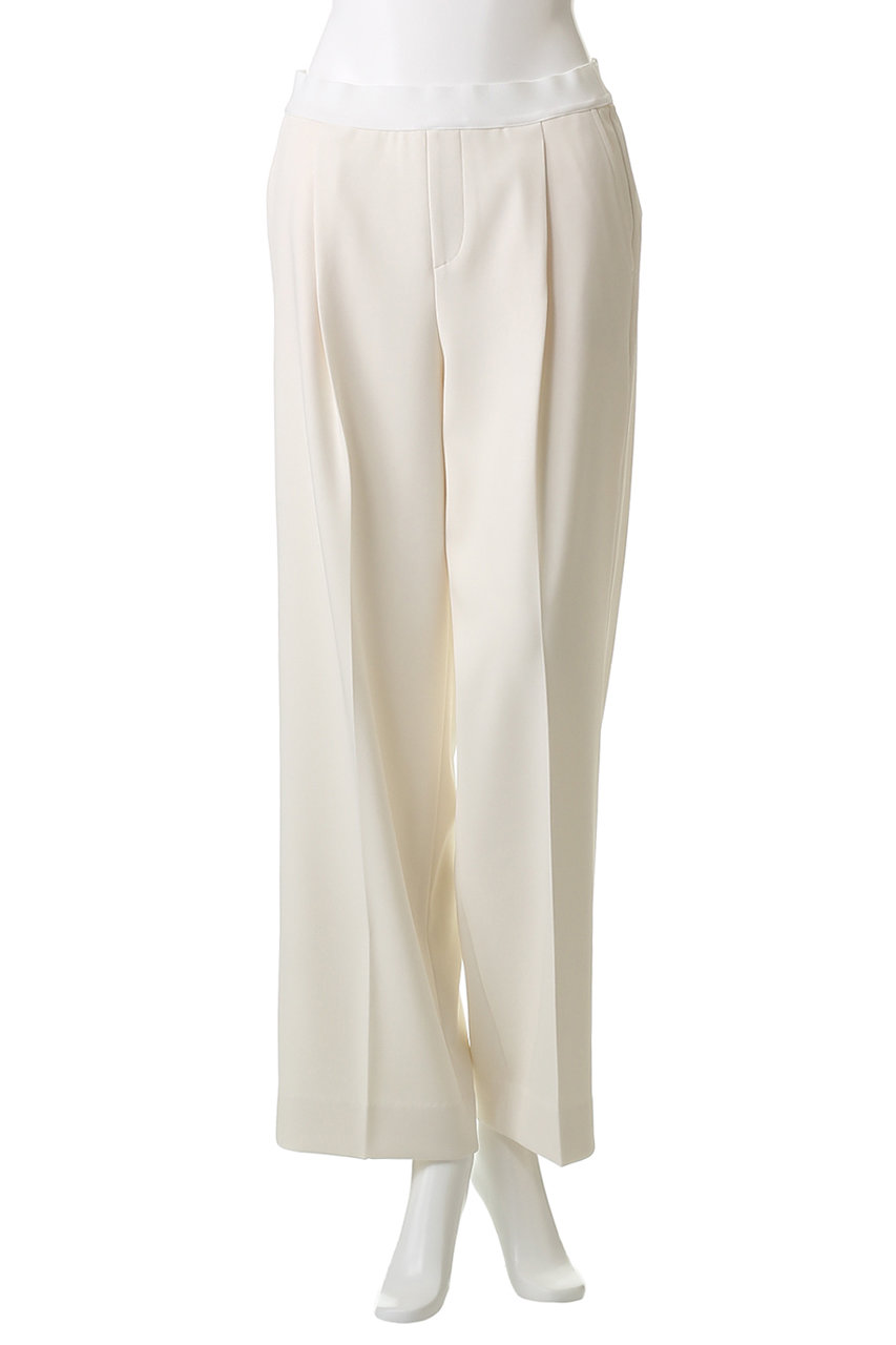 M・fil(エムフィル)｜トリアセボディシェル裏起毛 ワンタックワイド