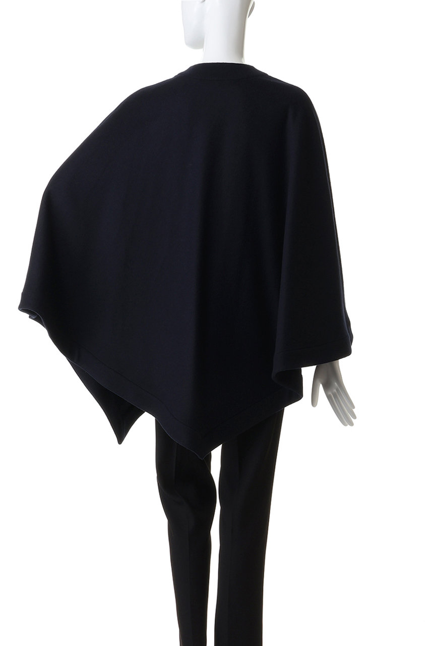 and me様 M.Fil スペリオルビーバーアシンメトリーマント　ネイビー M・fil(エムフィル)｜スペリオルビーバー アシンメトリーマント