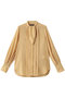 ポリエステル ウール ビエラ フロントタックボウタイブラウス エムフィル/M・fil 薄イエロー