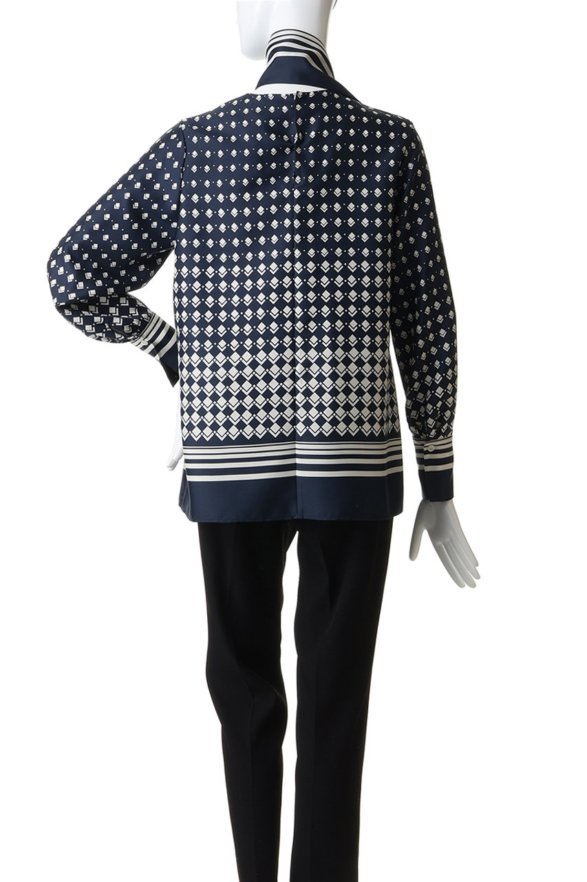 M・fil(エムフィル)｜Geo Shift プリント アシンメトリー ボウタイ