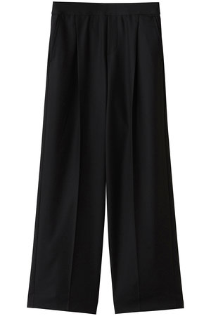 エムフィル/M・filのウォームツイル裏起毛 ワンタックワイドイージートラウザーズ(110600/110601)