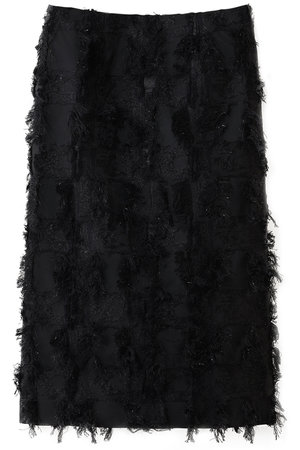 エムフィル/M・filのラメクロス ジャカード タイトスカート