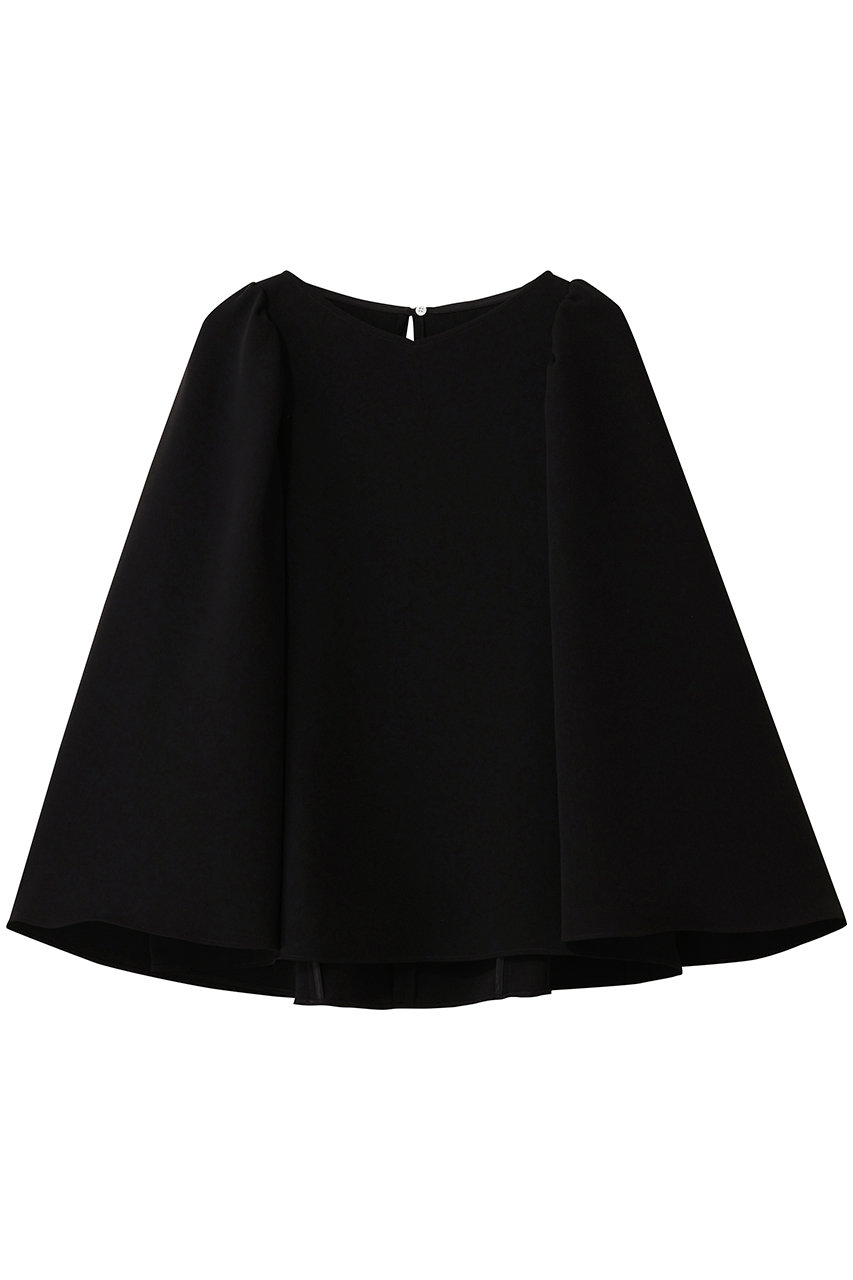 トリアセ ギャザー ケープブラウス