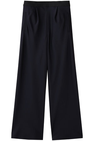 エムフィル/M・filのストレッチ Wサテン リラクシー イージートラウザーズ(110600/110601)