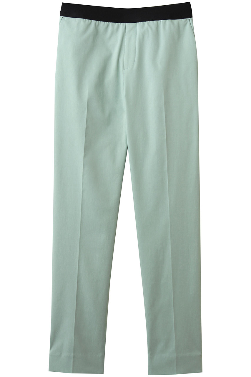 エムフィル/M・filのハイパワーストレッチ テーパード クロップド イージートラウザーズ(ライトブルー/260-13112)