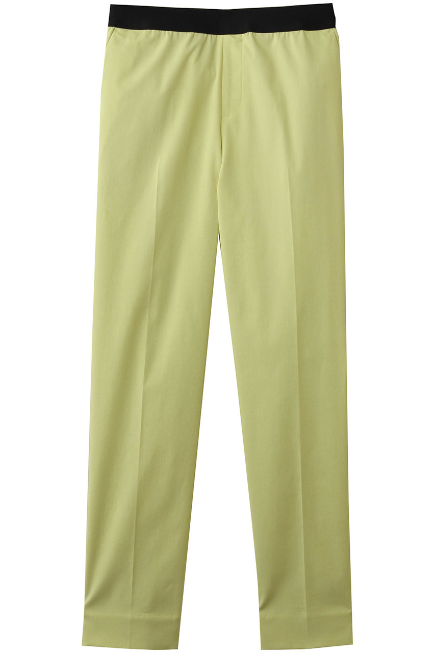 エムフィル/M・filのハイパワーストレッチ テーパード クロップド イージートラウザーズ(薄イエロー/260-13112)