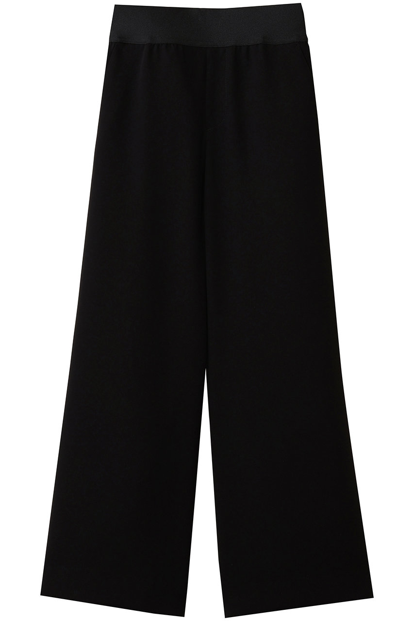 エムフィル/M・filのトリアセ　バギーイージートラウザーズ(ブラック/260-13536)