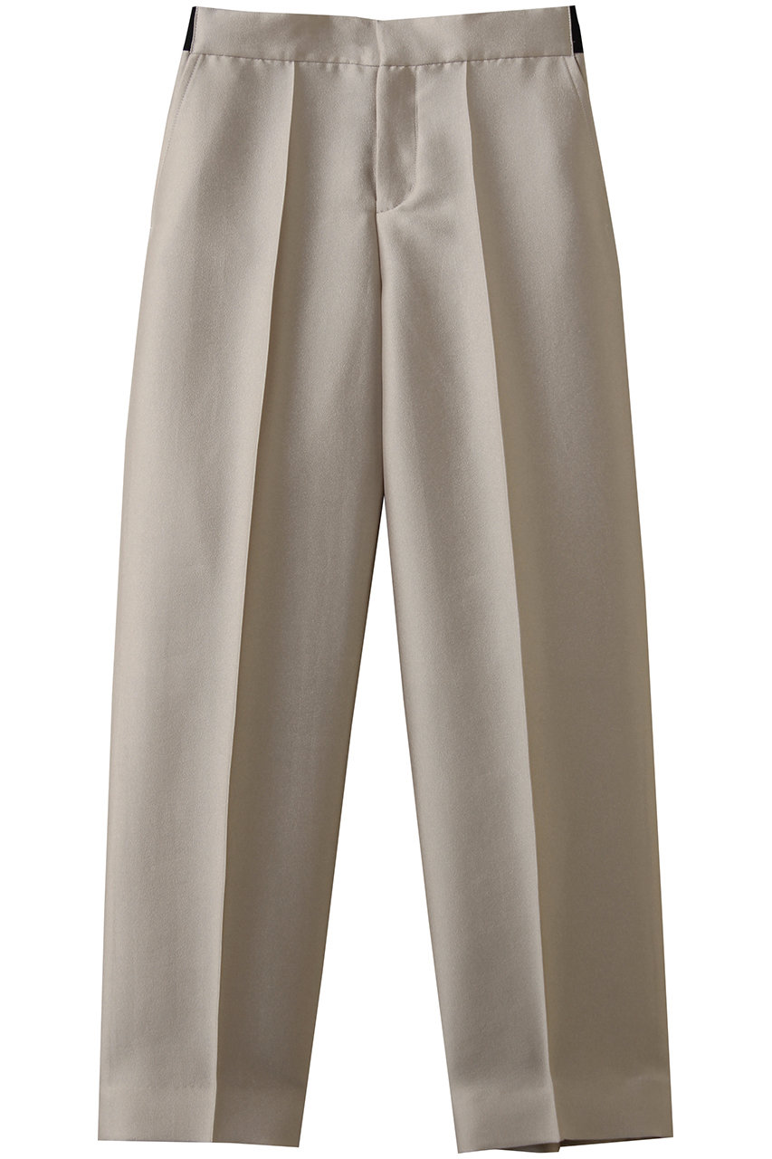 エムフィル/M・filのシルキーWクロス　ワイドパンツ(薄ベージュ/260-13075)