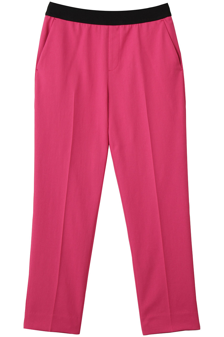 エムフィル/M・filのシェルタリングオックス　テーパードクロップドイージートラウザーズ(ピンク/261-13116)