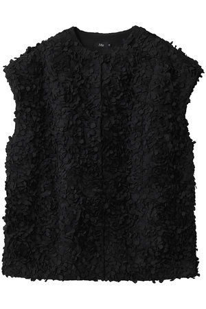 エムフィル/M・filのフラワーチュール　オーバーサイズドジレ