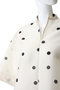ドットオーガンジー　クロップドブラウス エムフィル/M・fil