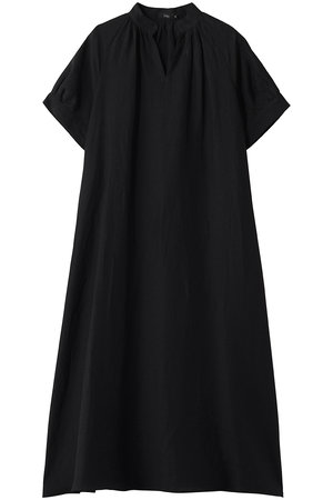 エムフィル/M・filのベルギーリネン　スキッパーラグランワンピース