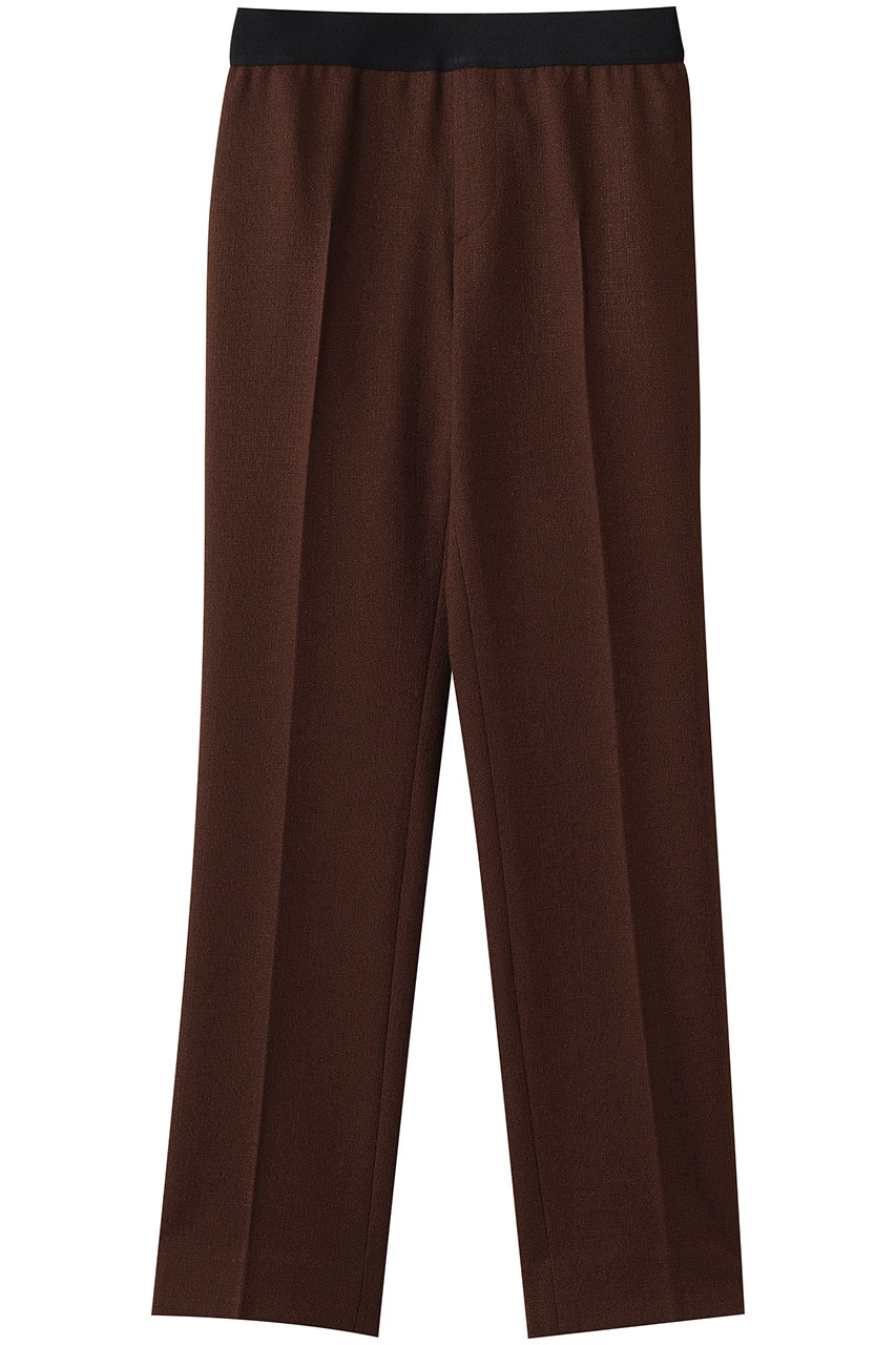 エムフィル/M・filのブッチャー　コンフォートロングイージートラウザーズ(ダークブラウン/261-13122)