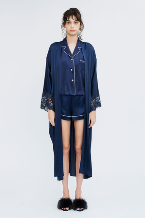 プライベート・スプーンズ・クラブ/Priv. Spoons Clubのシルクレースロングガウン