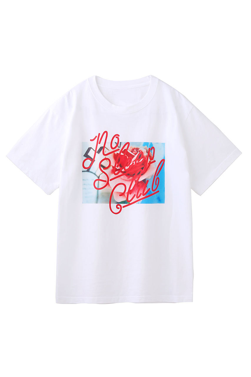 Priv. Spoons Club プライベート・スプーンズ・クラブ 【UNISEX】<M / mika ninagawa>Tシャツ ホワイト