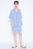 【UNISEX】コットンガーゼパジャマ/ジェンダーハーフパンツ